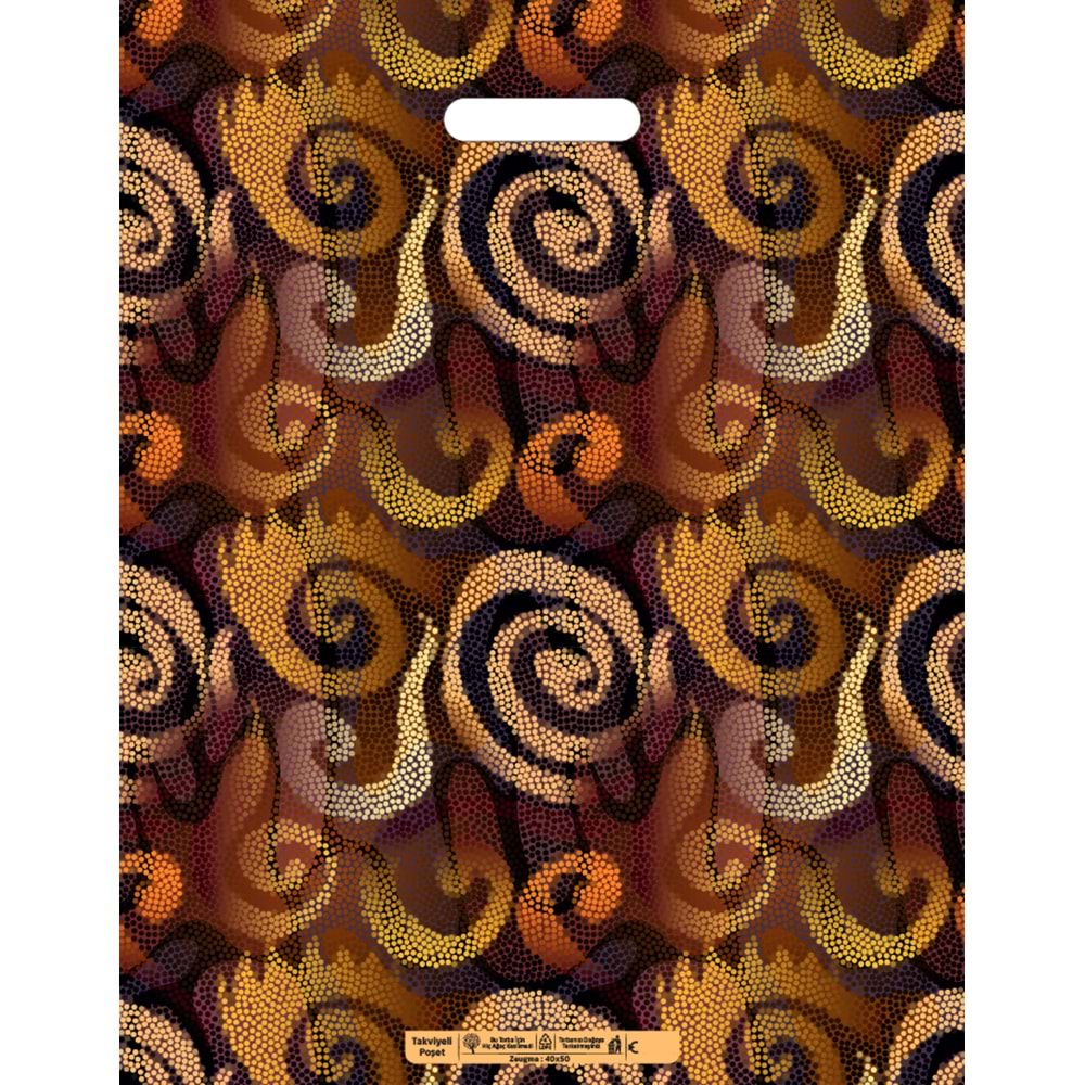 Standart Blok 2 Numara Desenli 28x40