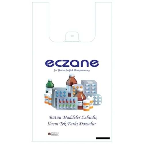 Bio Poşet Çift Kat 15 Mic. Mevzuata Uygun Atlet 20X35