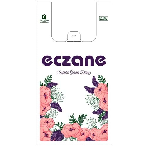 Bio Poşet Orkide Temalı Atlet 26X50