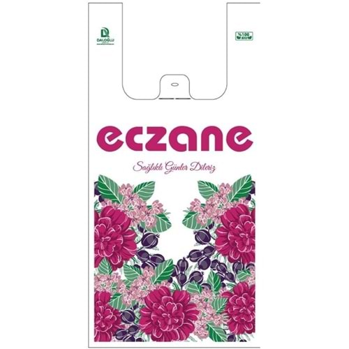 Bio Poşet Karanfil Temalı Atlet 30X60