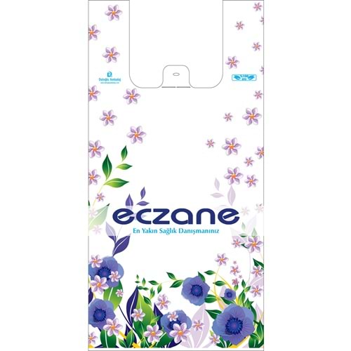 Bio Poşet Menekşe Temalı Atlet 30X60