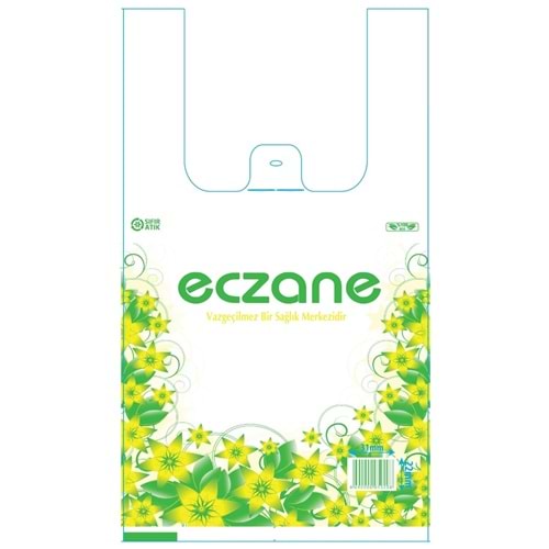 Bio Poşet Sarı Narçiçeği Temalı Atlet 20X35